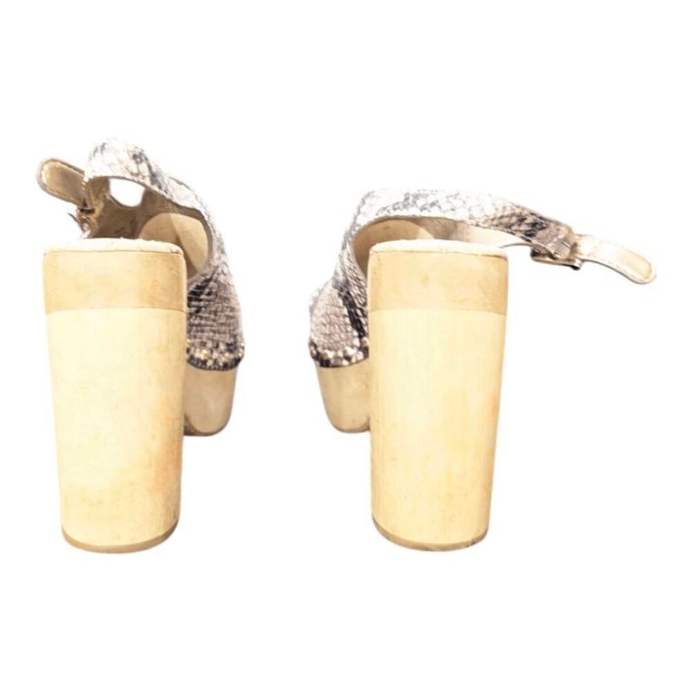 SAM EDELMAN Marley Python Snake Printed Leather P… - image 5